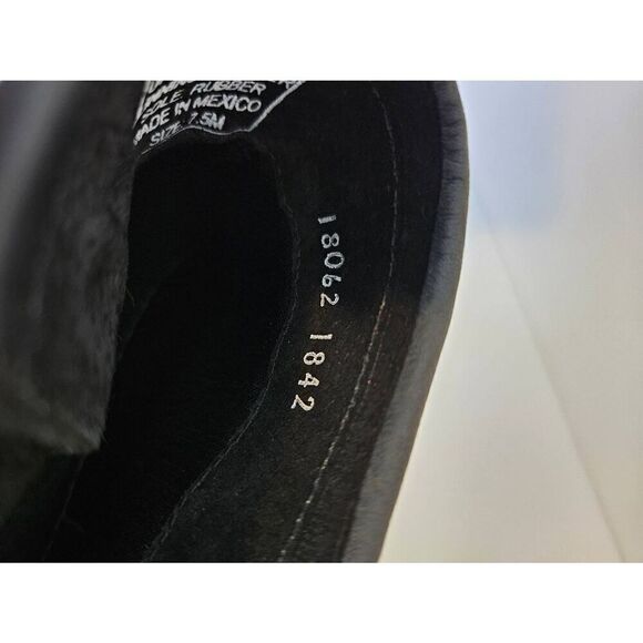 Harley-Davidson Allerton black leather ankle boots. Size 7.5. - Picture 7 of 9